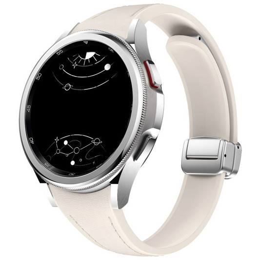 Placide Slim Cuero y Silicona Galaxy Correa