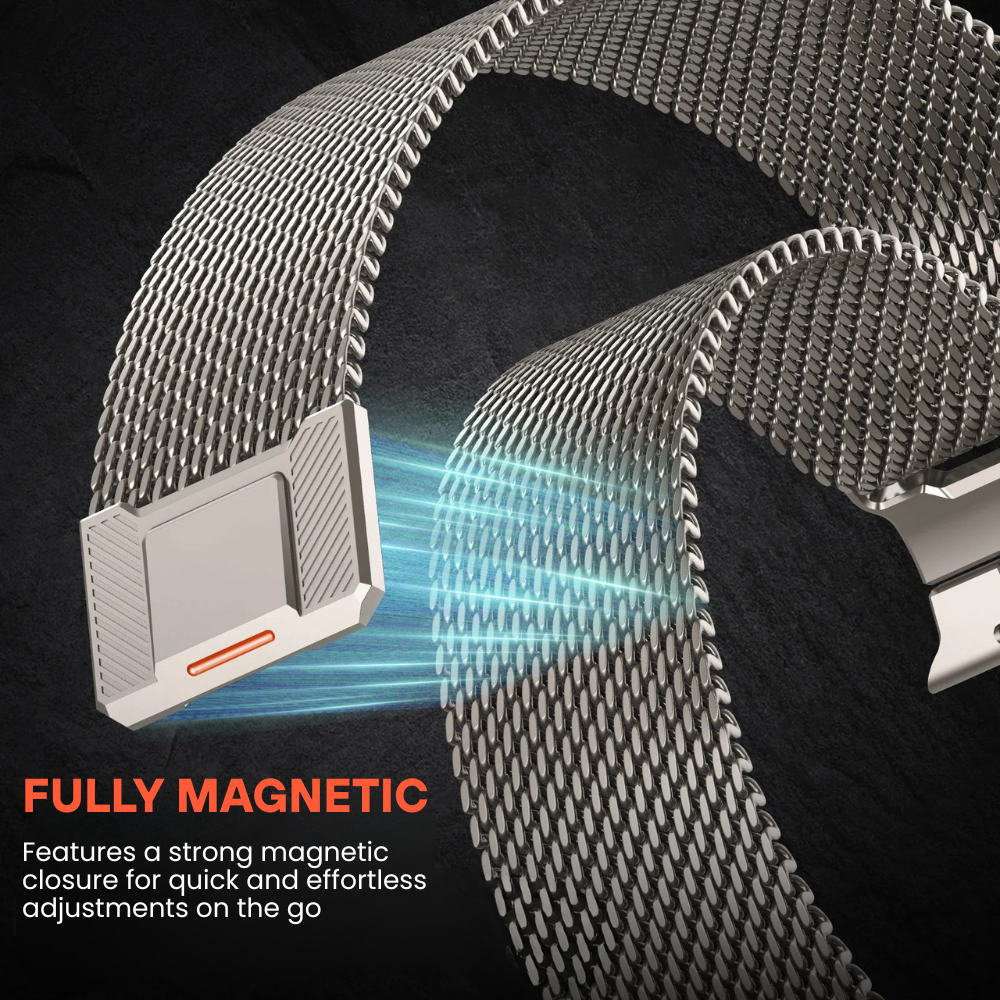 Noceo Magnetic Milanese Steel Band - Astra Straps