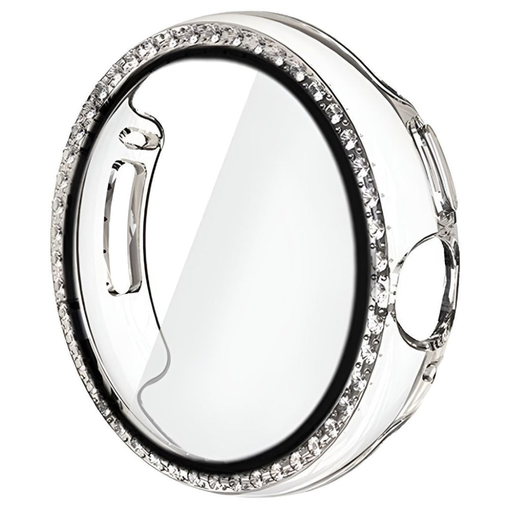Rupes Screen Protector With Full Bling Diamond Frame for Google Pixel Watch - Astra Straps