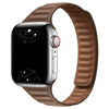 Vistel Slim Leather Link Band - Astra Straps