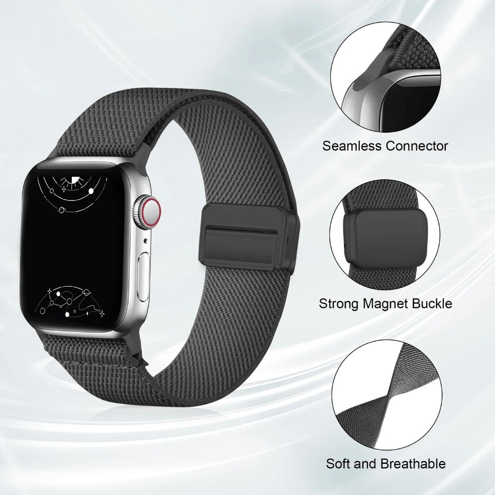 Aevum Braided Nylon Loop Band - Astra Straps