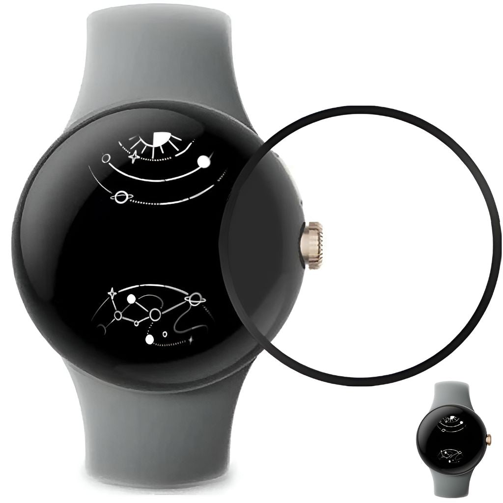 Alere 3D Curved Screen Protector For Google Pixel Watch - Astra Straps