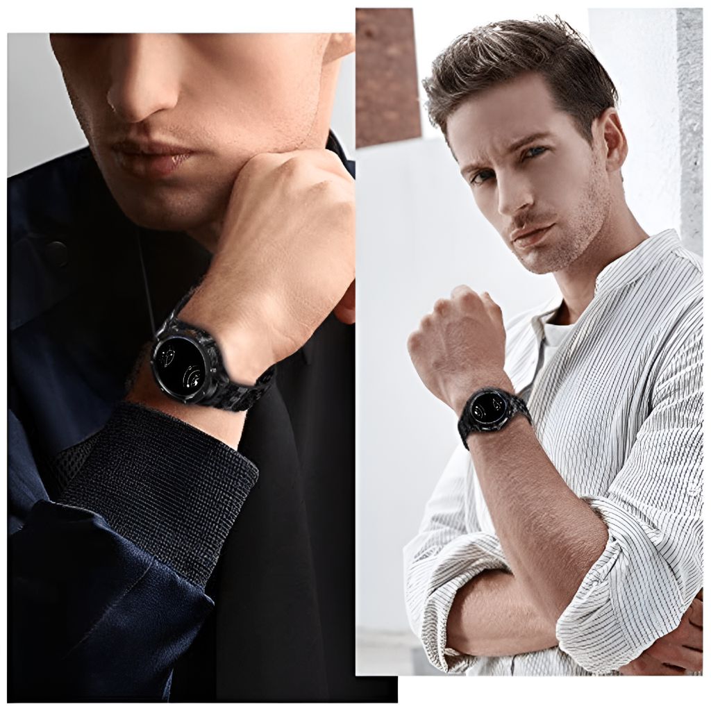 Carui Stainless Steel Band With Case for Galaxy Watch 5 Pro - Astra Straps