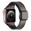 Confero Genuine Leather Band With Silicone Magnetic Buckle - Astra Straps
