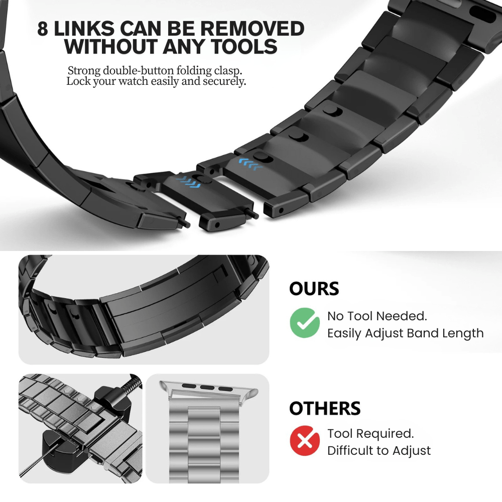 Devito Stainless Steel Band - Astra Straps