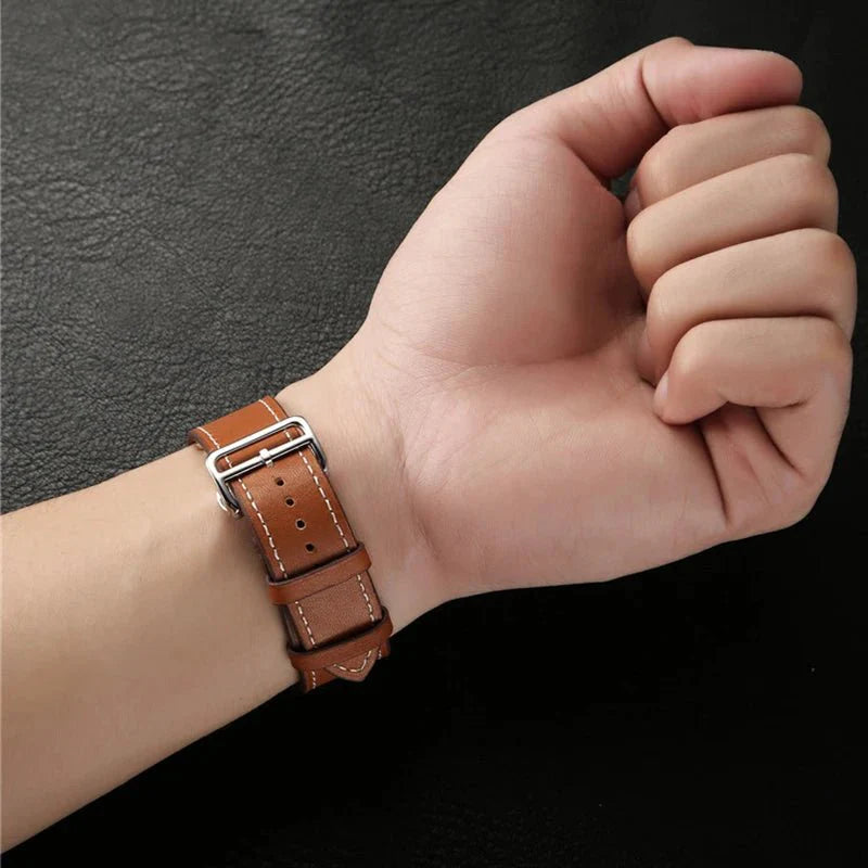 Festino Leather Band For Google Pixel Watch - Astra Straps
