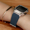 Fumi Genuine Leather Band With Metal Case - Astra Straps