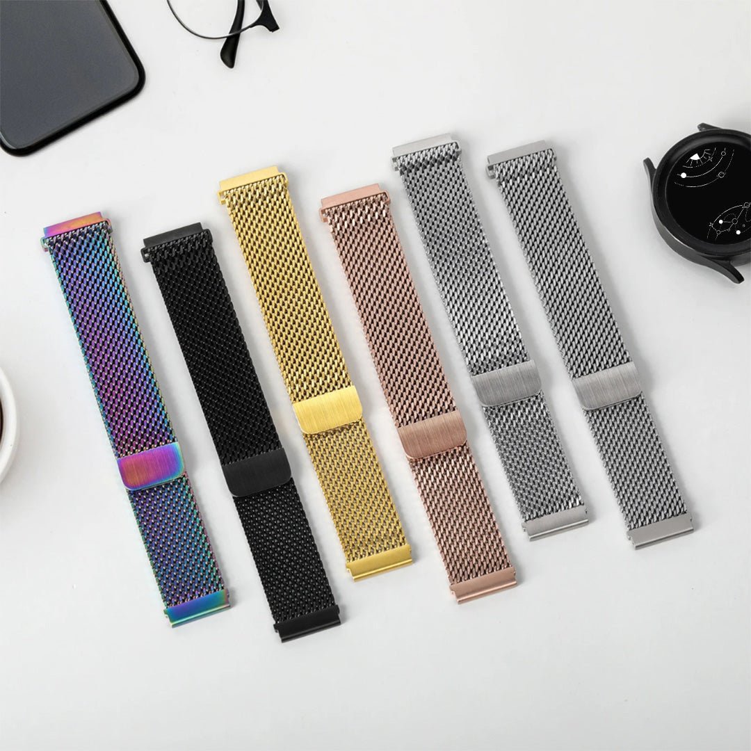 Gesto Magnetic Milanese Steel Galaxy Band - Astra Straps