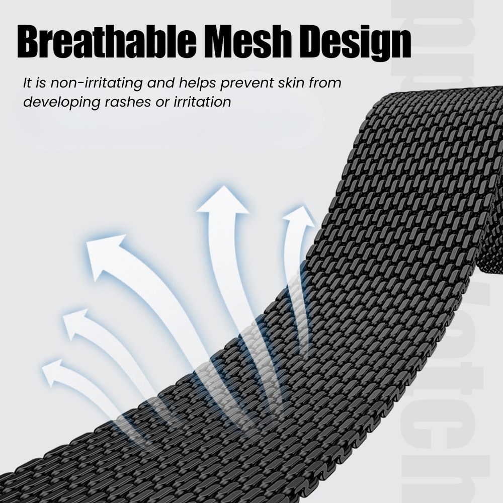 Gesto Magnetic Milanese Steel Galaxy Band - Astra Straps