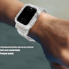 Glacier Transparent Silicone Stylish Band + Case - Astra Straps