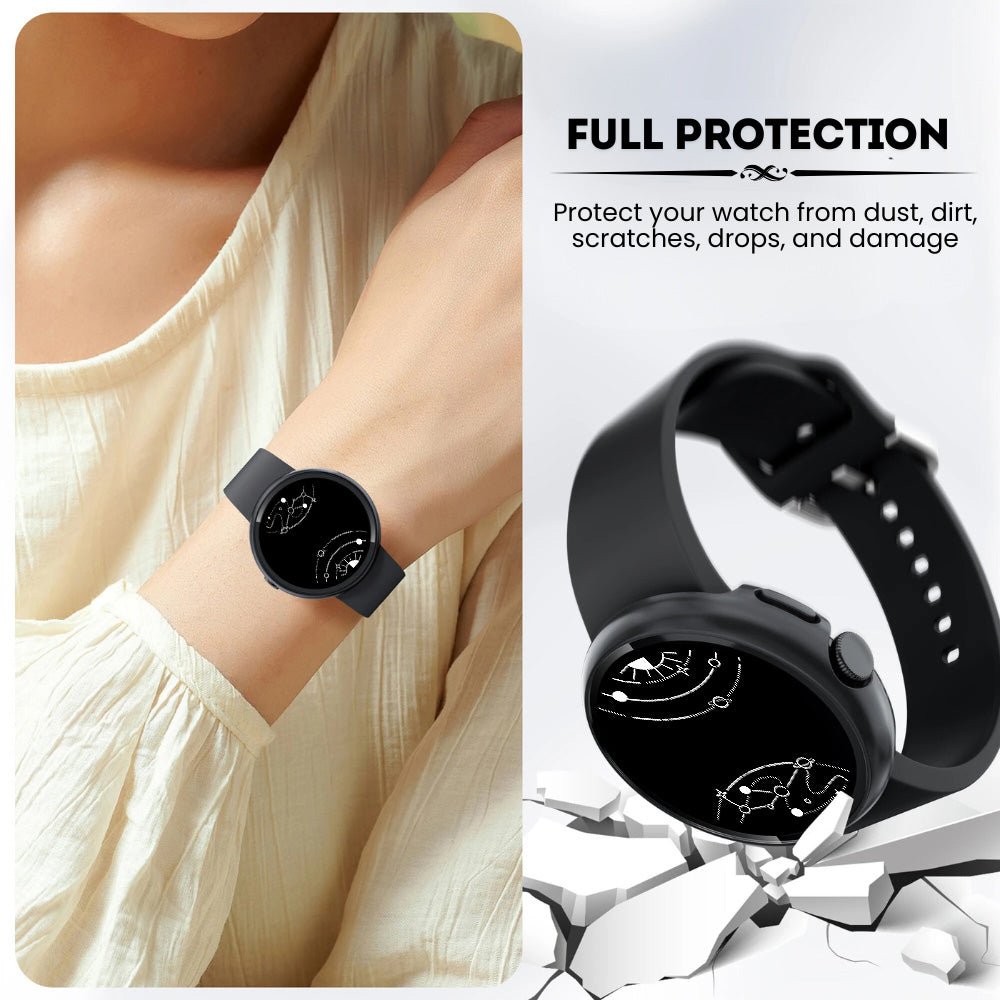 Gravo Tempered Glass Case For Google Pixel Watch - Astra Straps