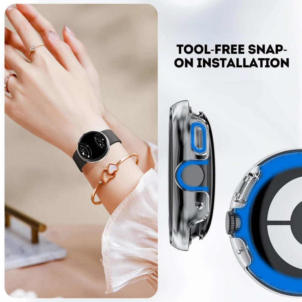 Gravo Tempered Glass Case For Google Pixel Watch - Astra Straps