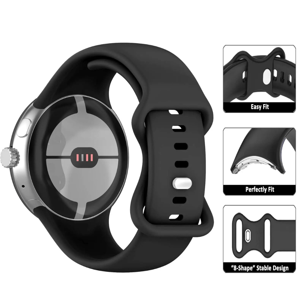 Hodie Silicone Sports Band For Google Pixel Watch - Astra Straps
