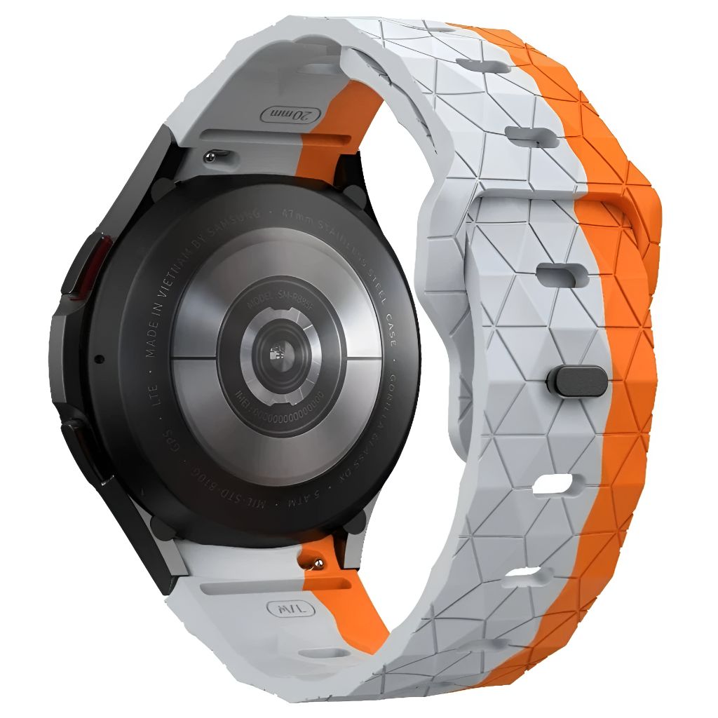 Instar Football Patterned Silicone Galaxy Band - Astra Straps