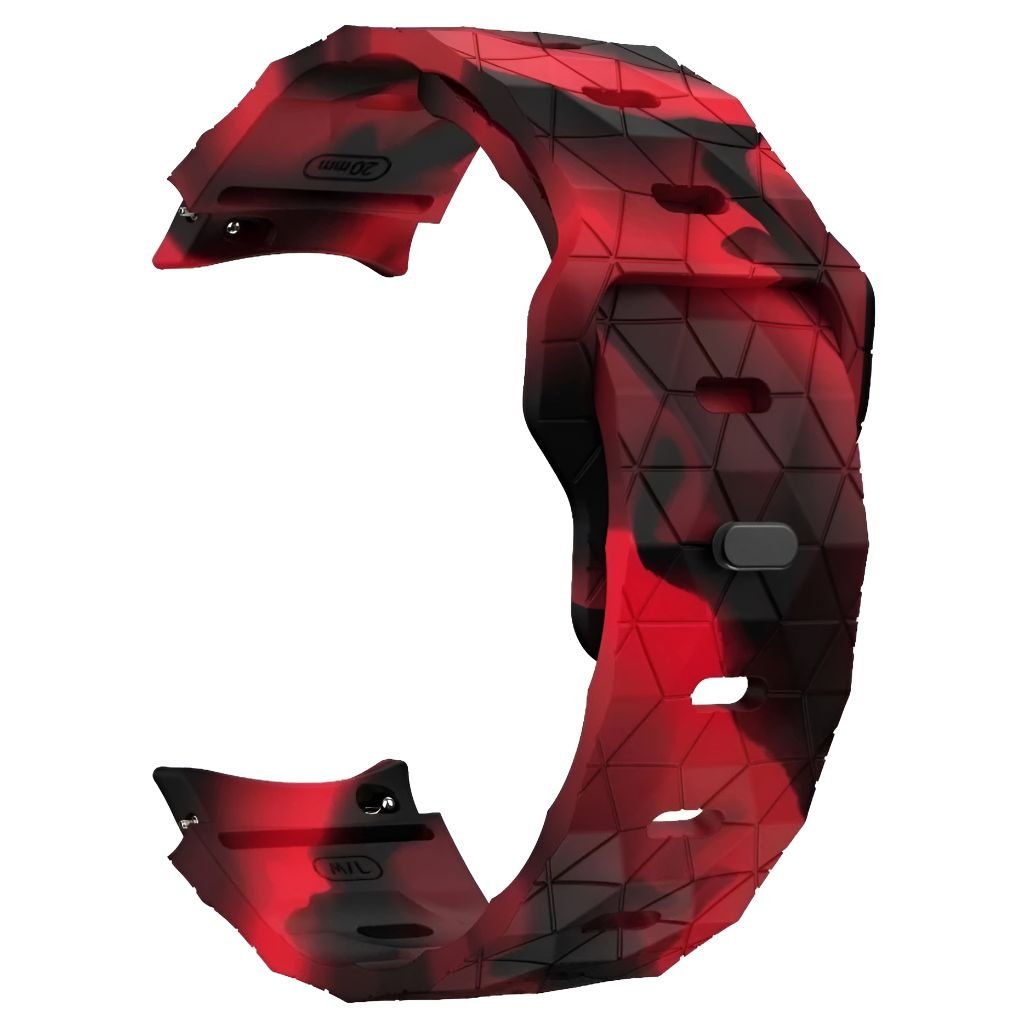 Instar Football Patterned Silicone Galaxy Band - Astra Straps