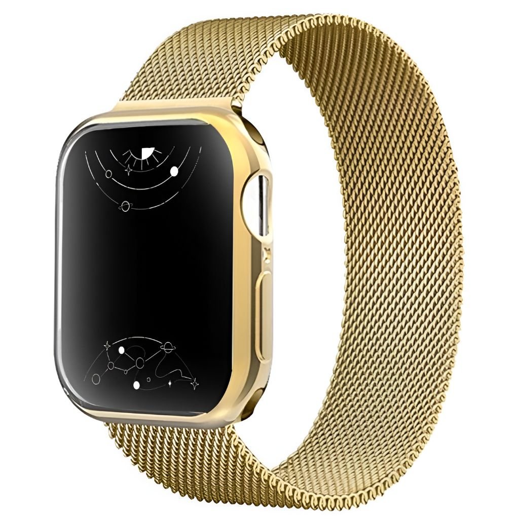 Jasper Milanese Stainless Steel Band With Case - Astra Straps