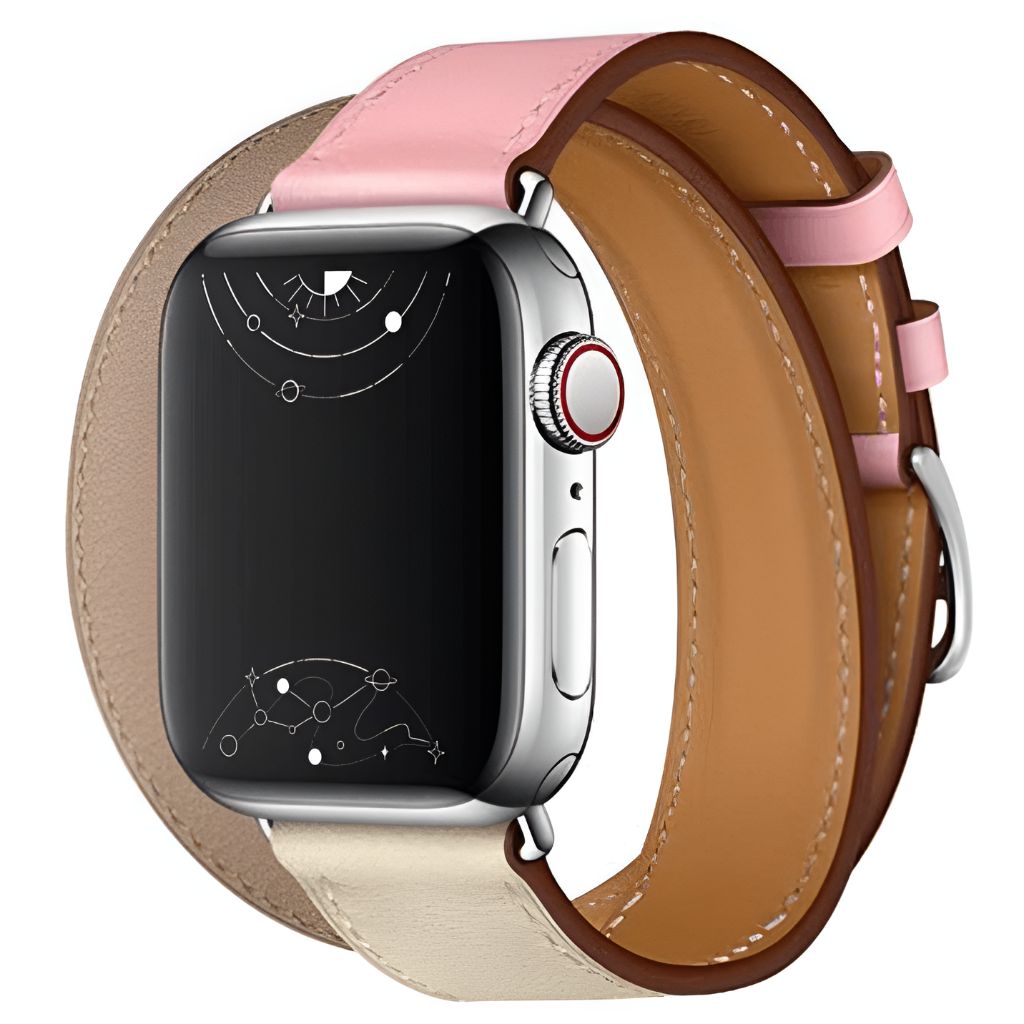 LA Double Tour Vegan Leather Band - Astra Straps