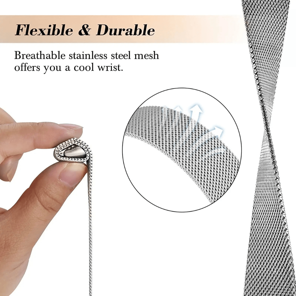 Lacteus Milanese Steel Band For Fitbit Charge - Astra Straps