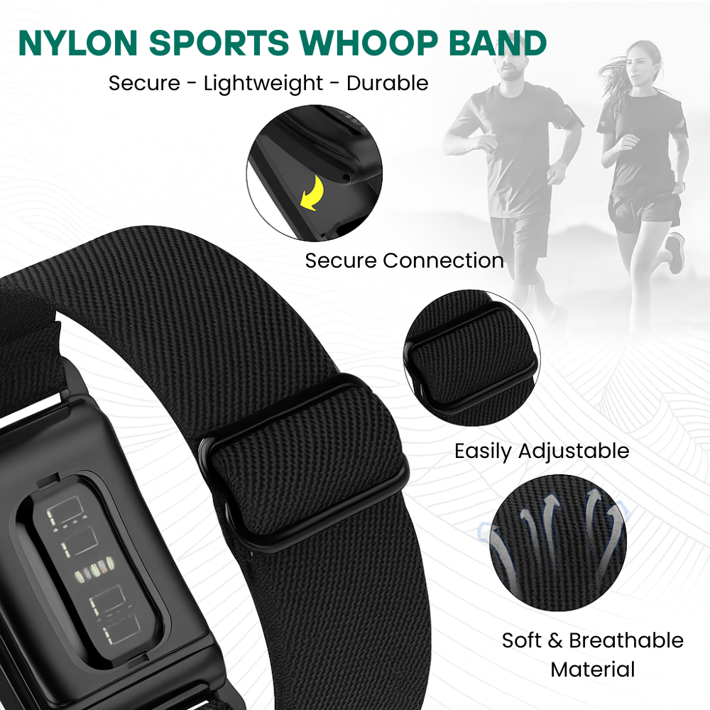 Laevus Nylon Sports Whoop Band - Astra Straps