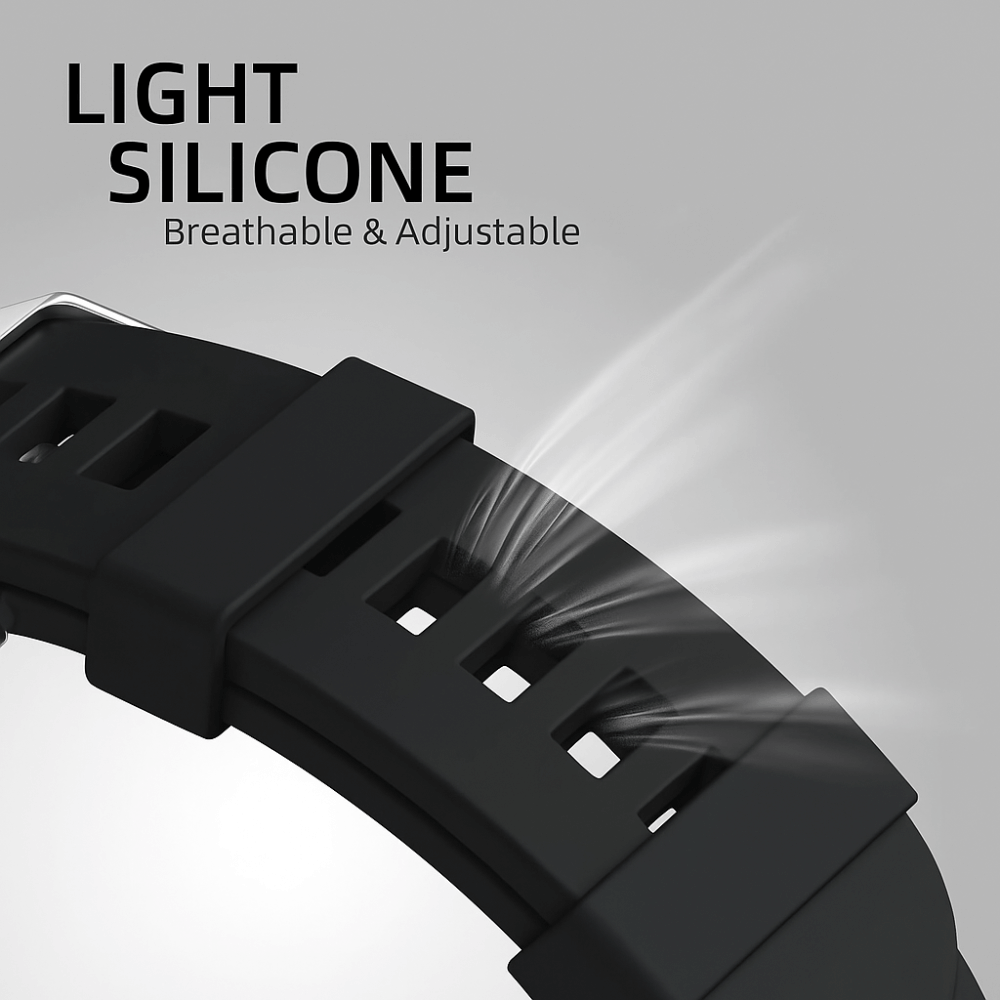 Latus Silicone Sports Whoop Band With Case - Astra Straps