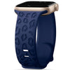 Metior Silicone Band With Engraved Leopard Pattern - Astra Straps
