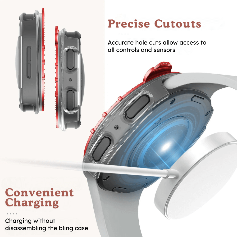 Pallium Bling Diamond Bumper Galaxy Case - Astra Straps