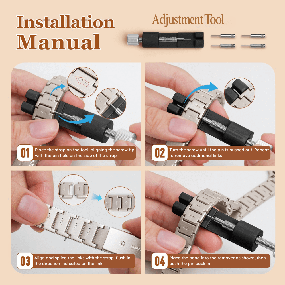 Salveo Slim Stainless Steel Band - Astra Straps